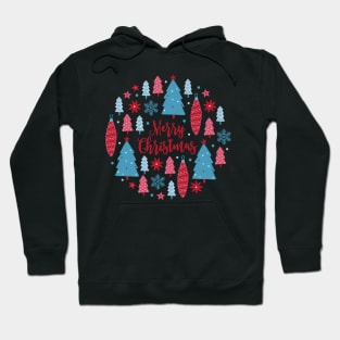 christmas tree ornaments, merry christmas Hoodie